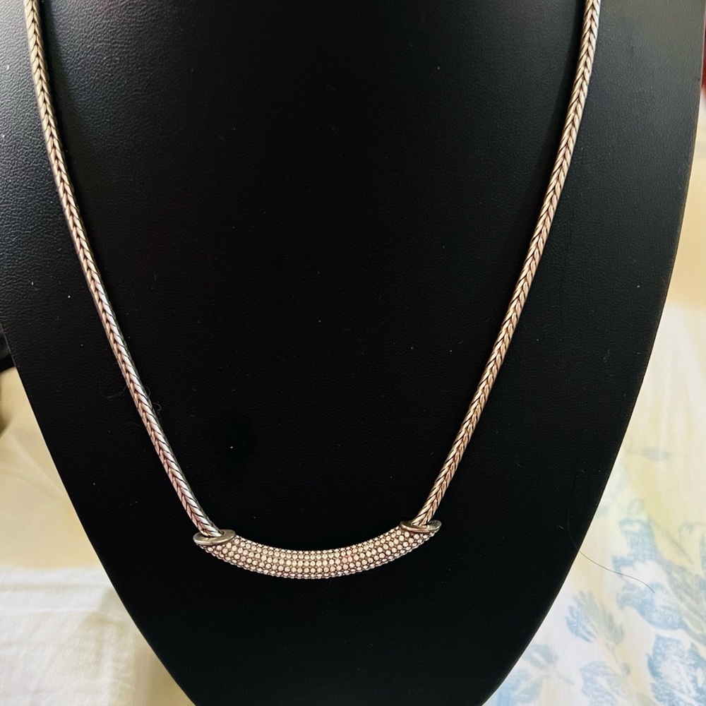 Brighton Silver Minimalist Necklace
